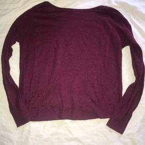 Maroon American Eagle Sweater